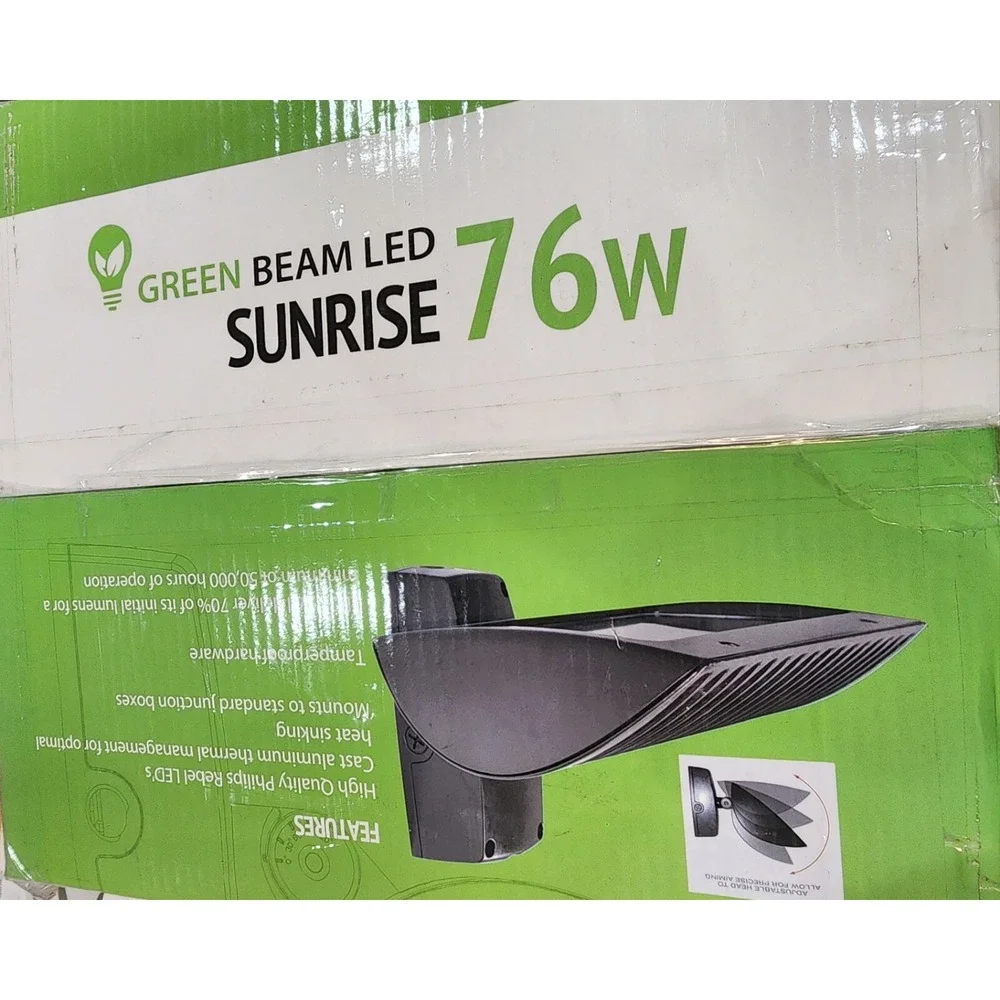 green beam led sunrise 76w multi purpose‎ led fixture flood light outdoor